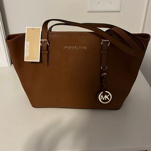 Micheal Kors Small Leather Tote Bag-Never Been Used!